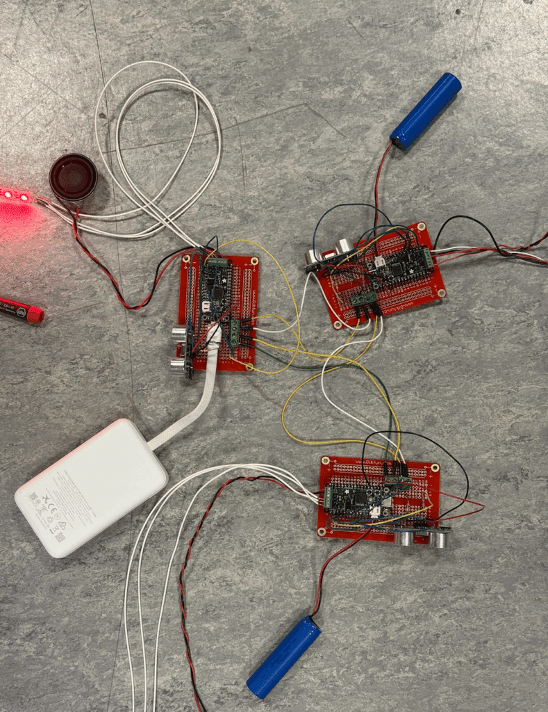 Communication between 3 boards